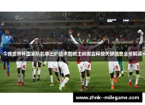 今晚世界杯国家队名单出炉战术前瞻主帅发言释放关键信息全景解读